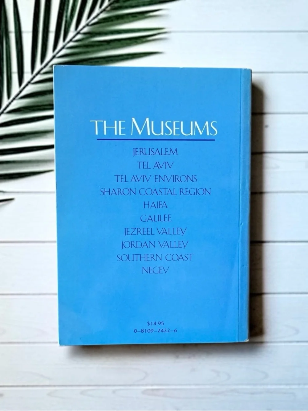 The Museums of Israel Softcover Travel Guide Book 1989 Abrams Illustrated